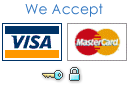 [We accept Visa and MasterCard]
