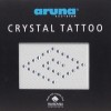 Aztec Diamond Clear Crystal Tattoo with Swarovski Crystals