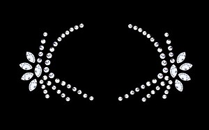 Electra Self Adhesive Stick-on Rhinestone Eye Jewelry