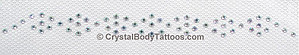 Swarovski Crystal AB Braided Design Armband Crystal Tattoo - CLEARANCE