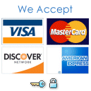 [Visa, Mastercard, American Express and Discover]