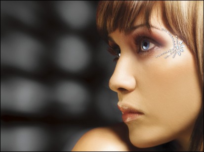 Electra Self Adhesive Stick-on Rhinestone Eye Jewelry