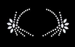 Electra Self Adhesive Stick-on Rhinestone Eye Jewelry