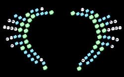 Gaze Self Adhesive Stick-on Rhinestone Eye Jewelry