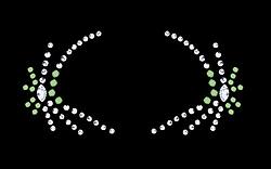 Meteor Self Adhesive Stick-on Rhinestone Eye Jewelry