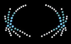 Twilight Self Adhesive Stick-on Rhinestone Eye Jewelry