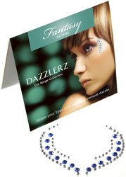 Fantasy Sapphire Self Adhesive Stick-on Rhinestone Eye Jewelry 
